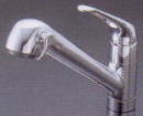 オールインワン浄水栓TAタイプ　首が伸びる　とても便利なシャワー水栓です。