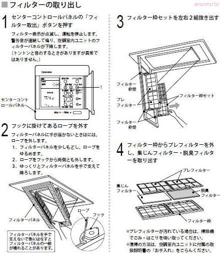 東芝空気制御システム用　集じん脱臭フィルター　RBN-FM1P