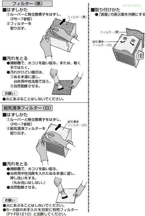 SALE／58%OFF】 FFV0270062 パナソニック 24時間フィルター 用の 熱交換素子 エレメント Panasonic 